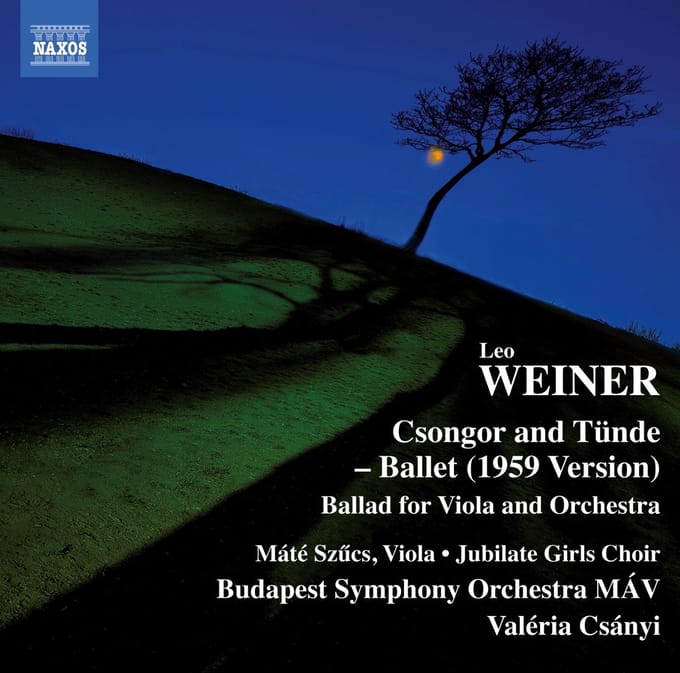 Budapest Symphony Orchestra MÁV, Valéria Csányi - Weiner: Ballad for Clarinet and Orchestra Op.28 (CD)