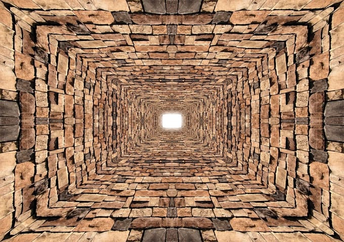 Abstract Stone Design Photo Wallcovering