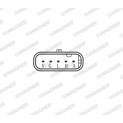 NOx-sensor, NOx-katalysator WAGNER NOS00027