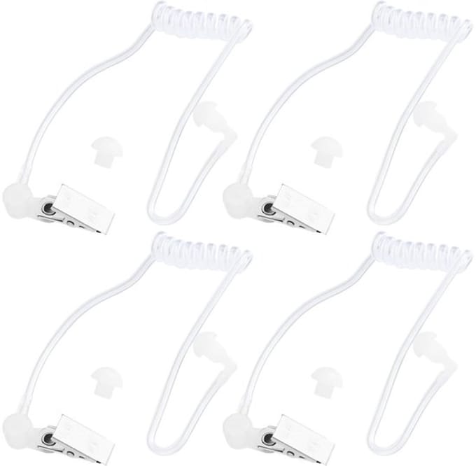 Allecto - Transparante Siliconen Oordopjes - In-Ear Hoofdtelefoon
