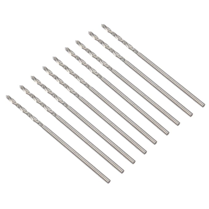 Foret hélicoïdal 1,0 mm Acier rapide Queue droite Accessoire de poinçonnage de perles