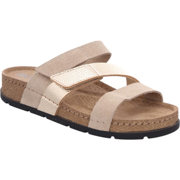 Rohde Slippers - Dames - Beige - Maat:41