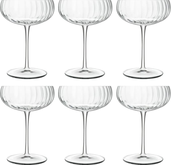 Luigi Bormioli Speakeasy Swing - Champagneglas - 30 cl - 6 stuks