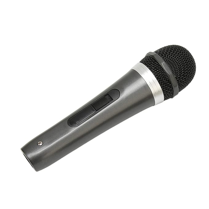 Microphone filaire 6,5 mm, microphone dynamique à main à isolation phonique avec câble de 3 mètres pour haut-parleur