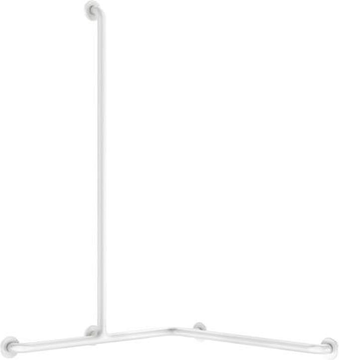 Delabie Greep + Vertik. Stang Voor Douchezitje Ø32 Wit Nylon