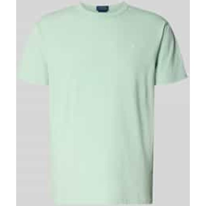 Regular fit T-shirt van puur katoen
