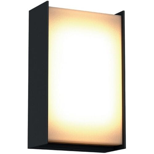KS Verlichting Lincoln Muurlamp Zwart