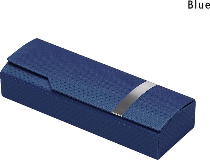 Moderne Brillenhouder | Blauw | Brillenkoker