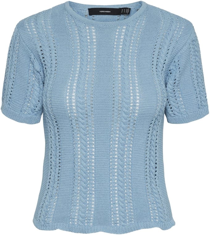 VERO MODA - VMNORA SS O-NECK TOP POP - Dames - Gebreide truien