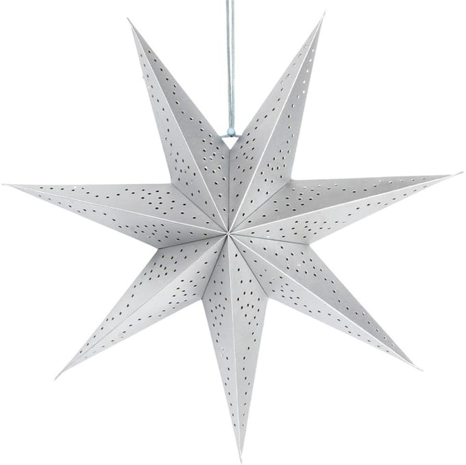Raamdecoratie, ster van papier, 45 cm