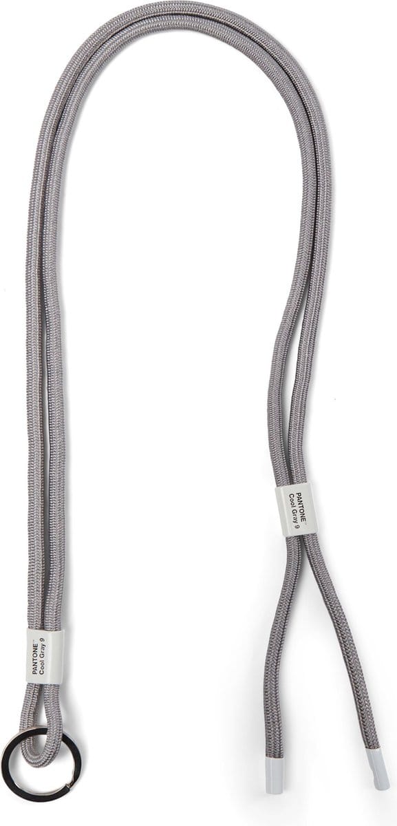 Copenhagen Design - Sleutelhanger Verstelbaar - Cool Gray 9 - Nylon - Grijs