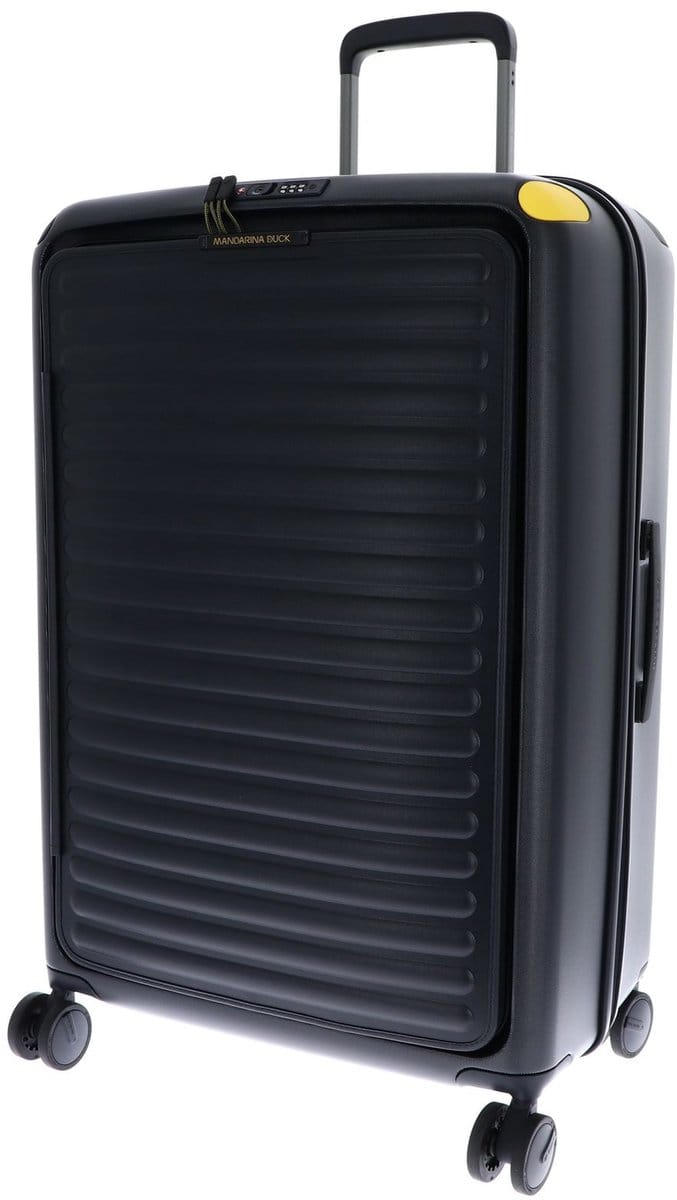 MANDARINA DUCK trolley Smart Duck Exp Trolley Dark Gloss zwart 75cm
