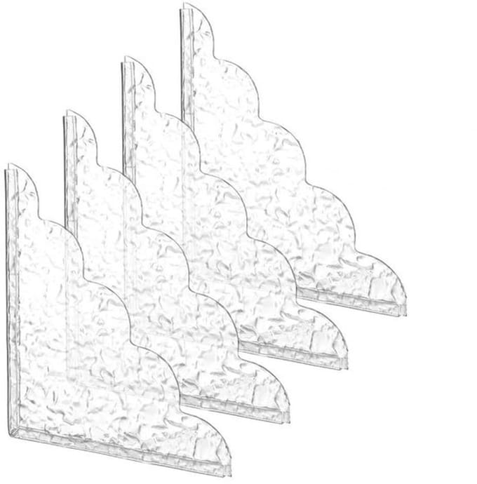 Dailygoods- Spatbescherming 4 Stuks - Douchehoek Waterbescherming