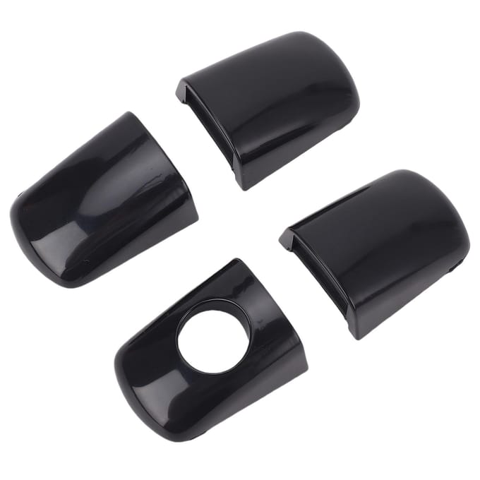4 Stuks Deurklink Eindkap Nauwkeurige Pasvorm Eenvoudige Installatie 9101JS Vervanging voor 207 308 2008 Partner black