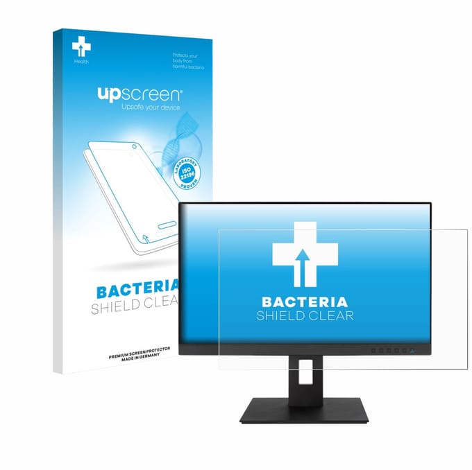 upscreen - Screenprotector voor ASUS BE24EQSB - Folie Beschermfolie transparant antibacterieel