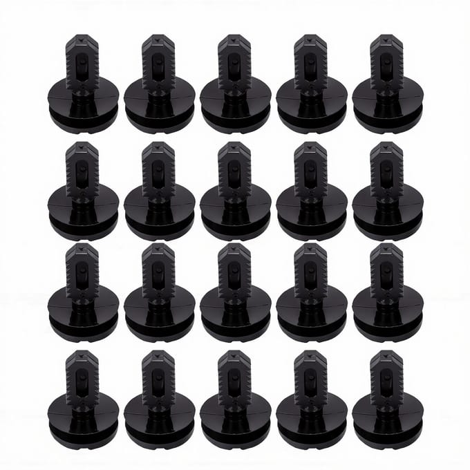 20 STUKS Kofferbak Bekleding Clip 51471945266 Vervanging voor 3 Serie E30 E36 E46 E60 E93 black