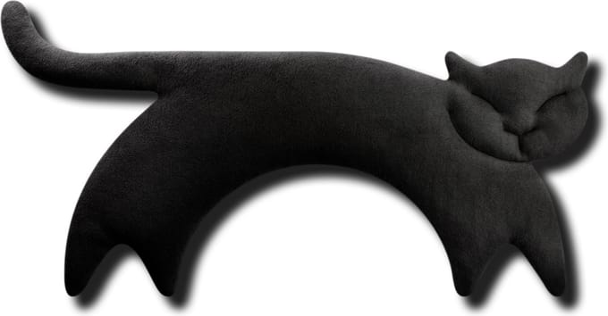 Leschi Warming Pillow Clara the Cat - Midnight