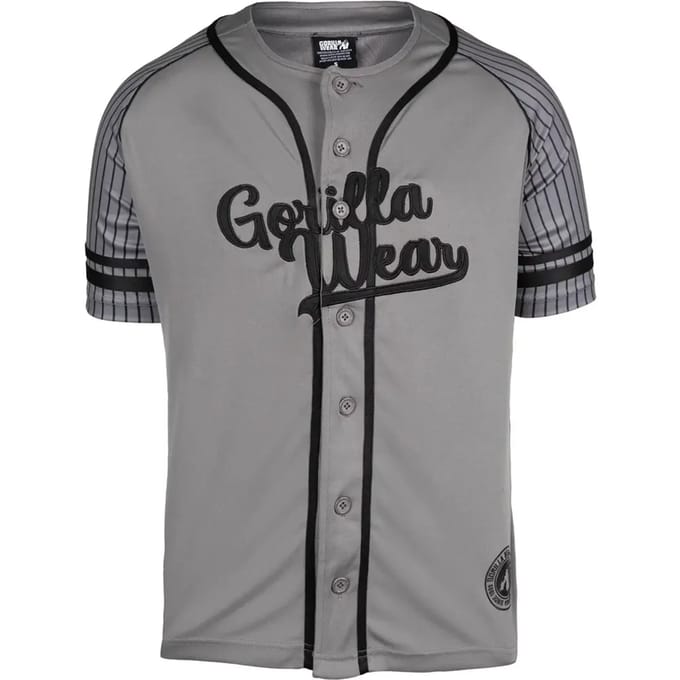 Gorilla Wear 82 Baseball Jersey - Grijs - M