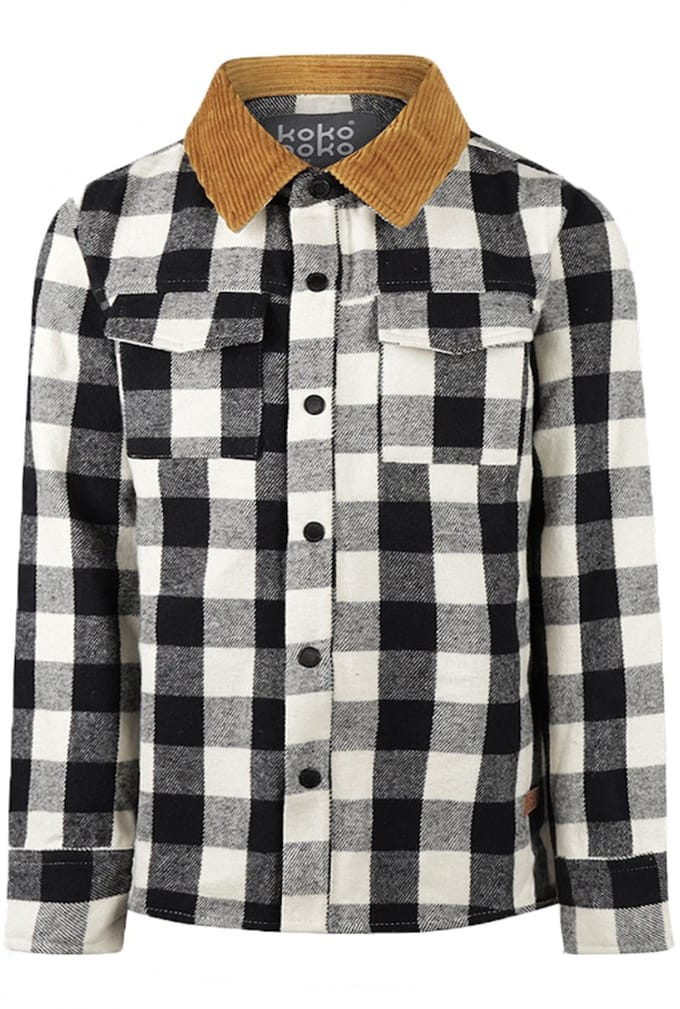 Koko Noko - Vest - Jack - Zwart - Maat 134