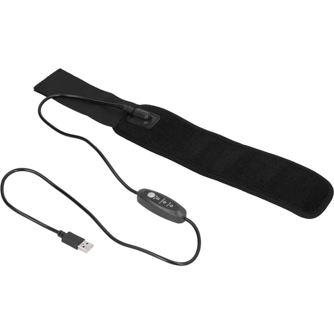 Lenswarmer Elektrische USB Verwarmingsriem 3 Temperatuurniveaus DC 5V 6.5W voor Ontwaseming Ontdooiing black