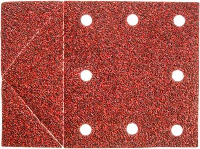 Graphite Serie - Schuurpapier - 115 x 160 mm - K80 - Voor Multitool
