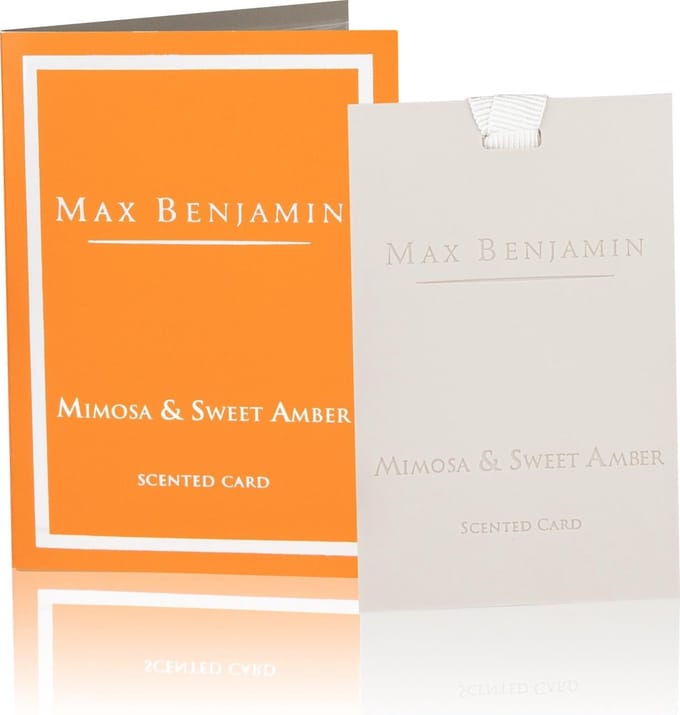 Max Benjamin Geurkaart - Mimosa & Sweet Amber