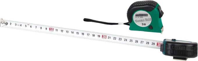 Brüder Mannesmann M80503 Rolmaat 3.0 m Staal