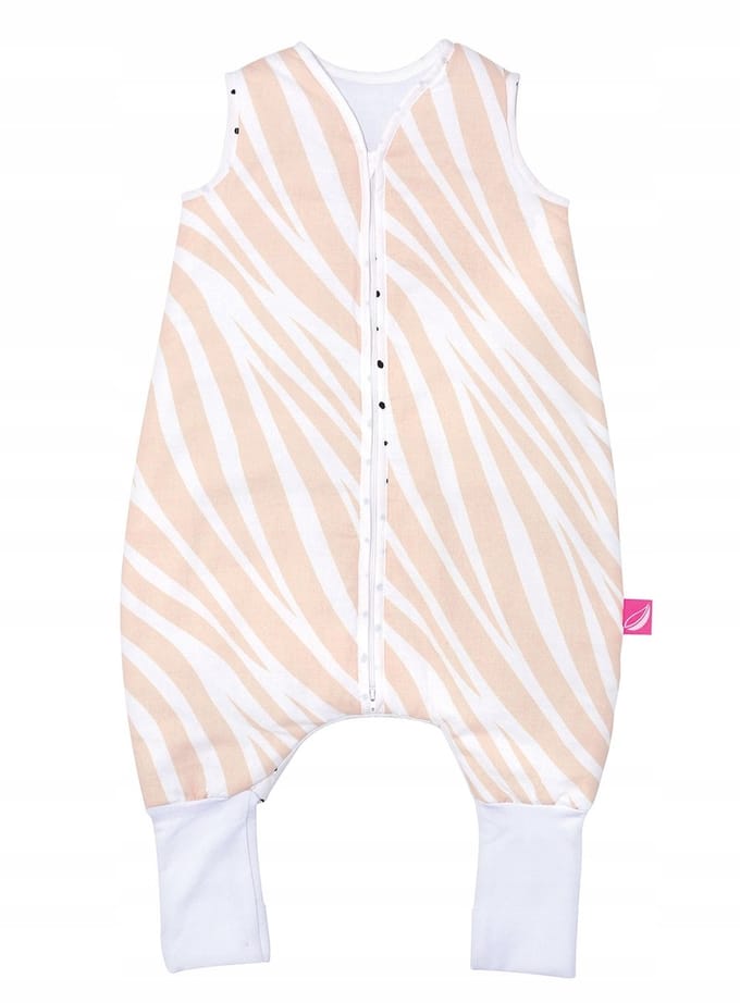 Babyslaapzakset Poten TOG 2 (12-18 mnd) Zebra Zalmkleurig