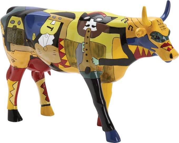 CowParade | Picowso's Moosicians | Large