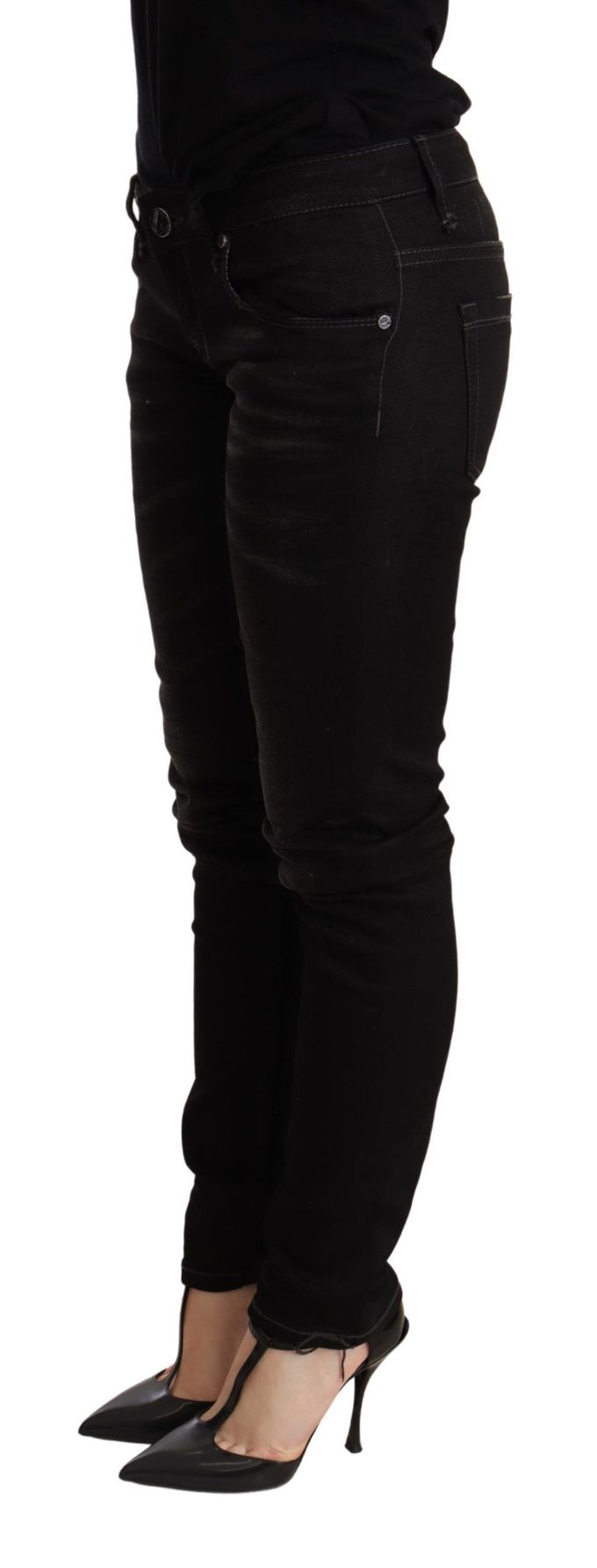 Acht Skinny Jeans Zwart