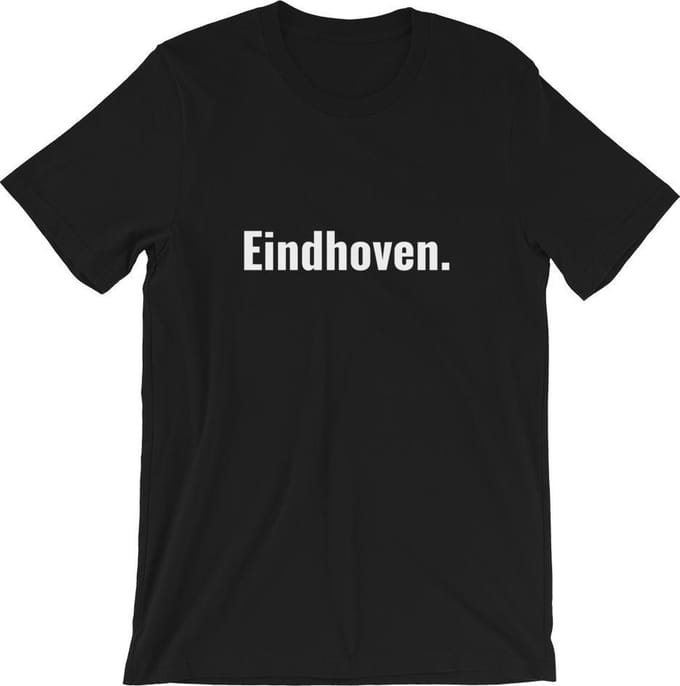 Eindhoven T-shirt Uni XL zwart