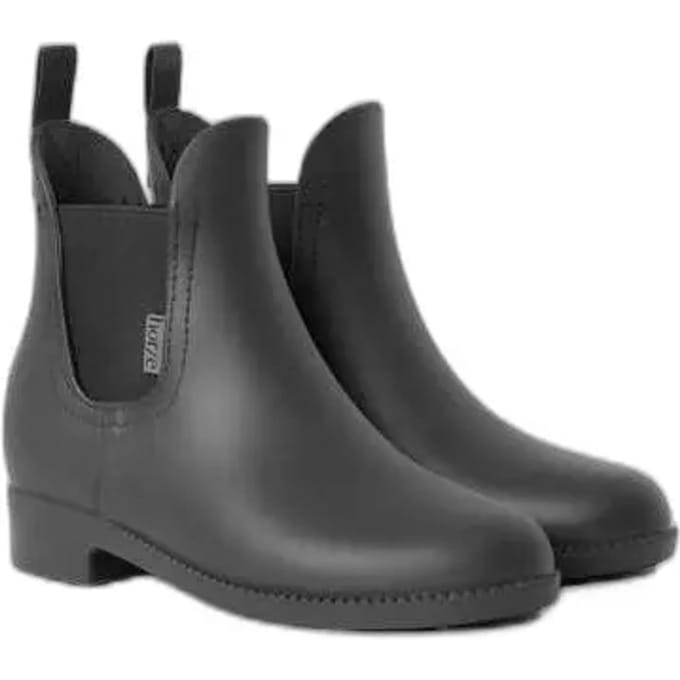 Horze Bonn Rubber Jodhpurs, dames, Black, 39