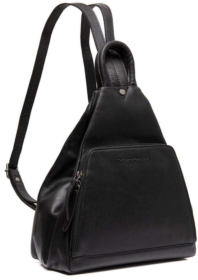 Chesterfield Howard Waxed Pull Up Rugzak - Zwart
