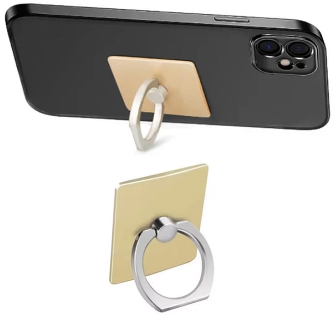 Actie4you® - Mobile Phone Ring Stand – Telefoon Ringhouder – Universeel - Goud
