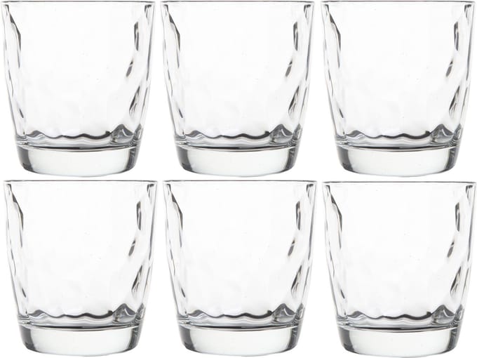 Bormioli Rocco Drinkglazen - 12x stuks - transparant - 300 ml - waterglazen