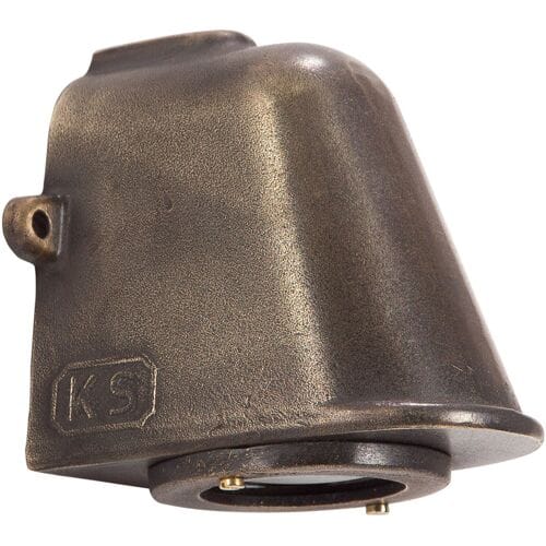 KS Verlichting Offshore Muurlamp Brons met Lichtsensor LED