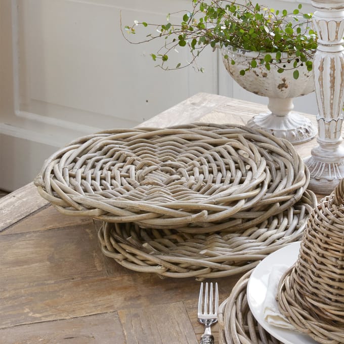 LOBERON Placemat set van 2 Bland bruin
