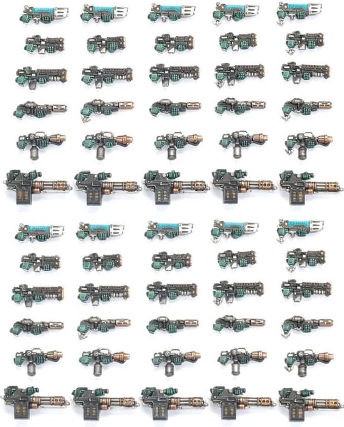 Warhammer The Horus Heresy – Special Weapons Upgrade Set - 31-05