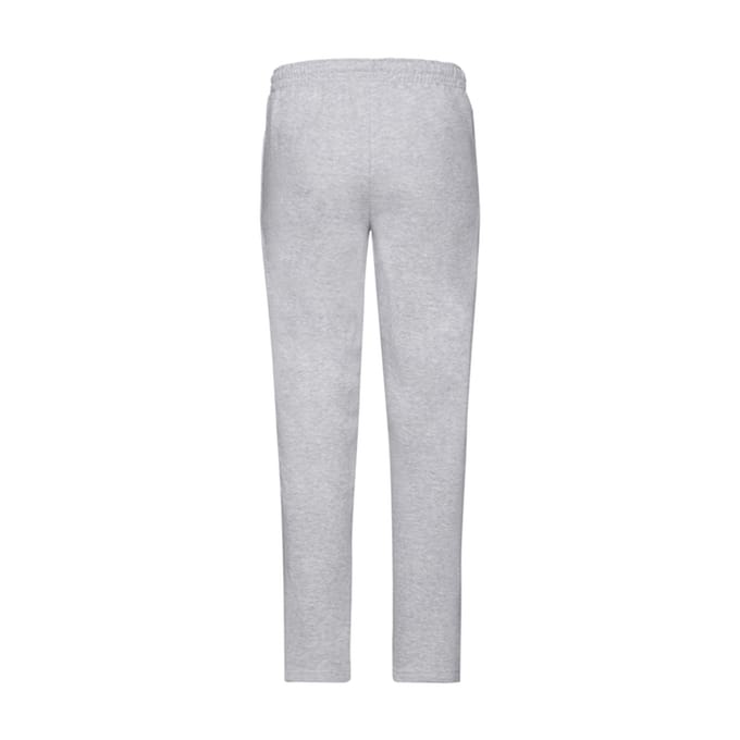 Fruit of the Loom Heren Classic Open Hem Joggingbroek (Heide Grijs)