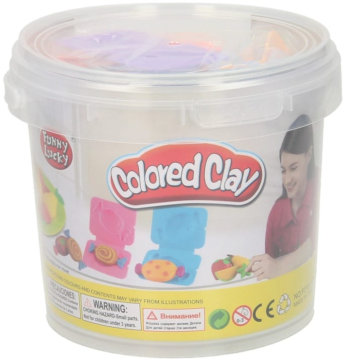 Kleiset in Opbergbox Fruit - 24 Kleuren Klei