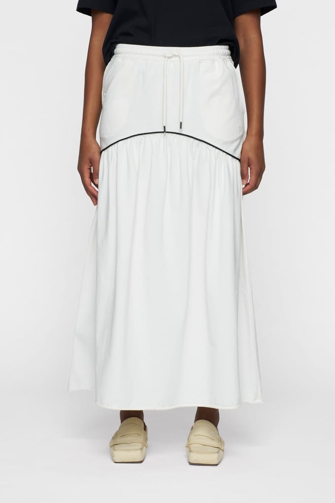 10DAYS Maxi Skirt Ecru Größe: S | Maxiröcke Outlet | Damen | Braun