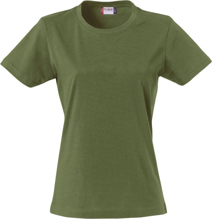 Clique Basic-T Women 029031 - Leger-groen - M