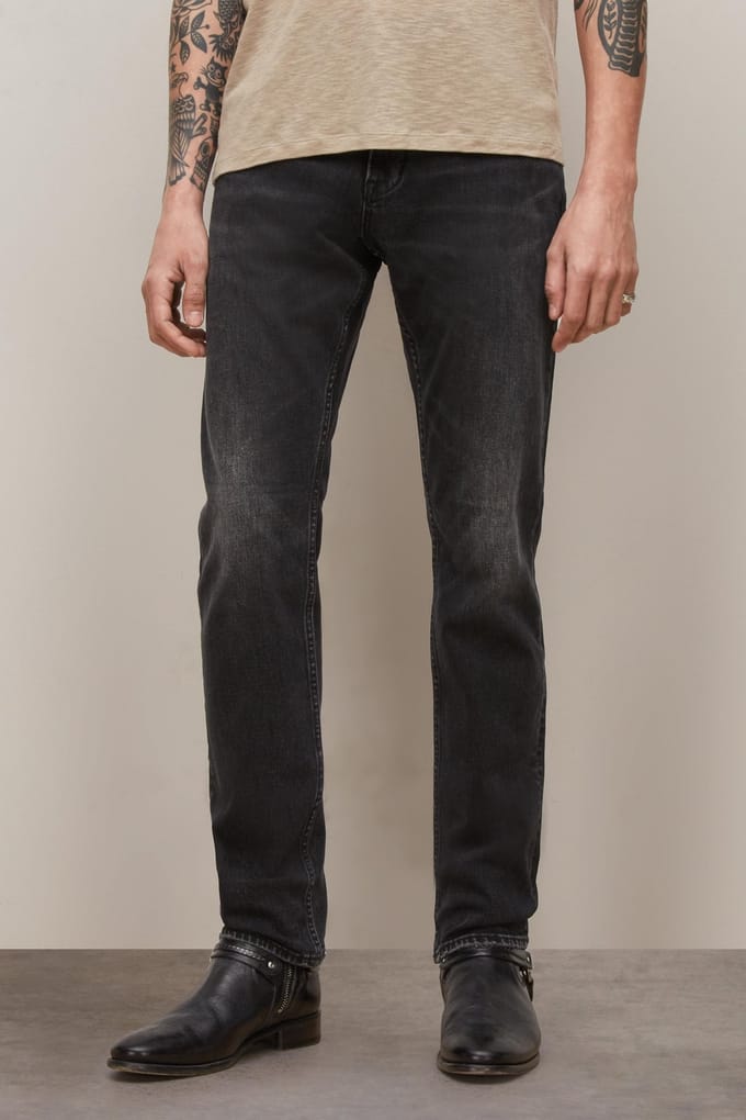 John Varvatos J702 - Slim Fit Black Größe: W29 | Slim Jeans Outlet | Herren | Schwarz