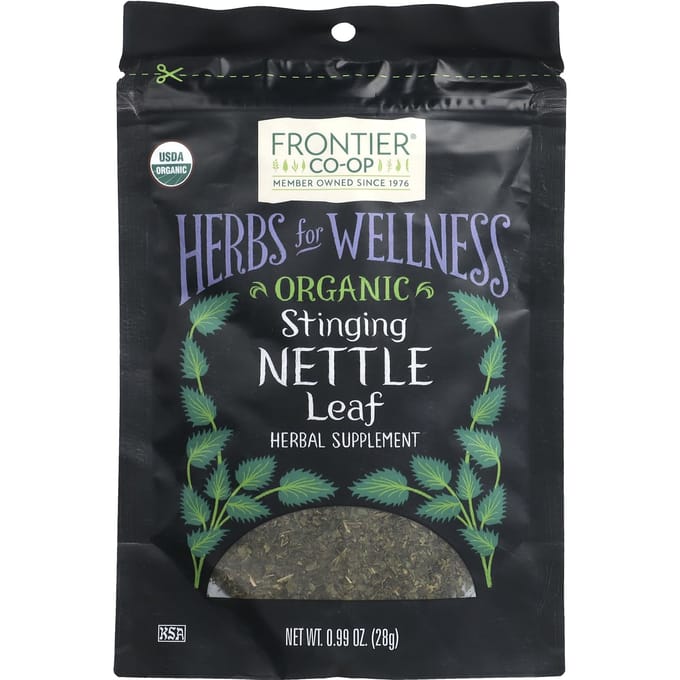Frontier Co-Op, Organic Nettle Leaf, 28G (0.99Oz) gray