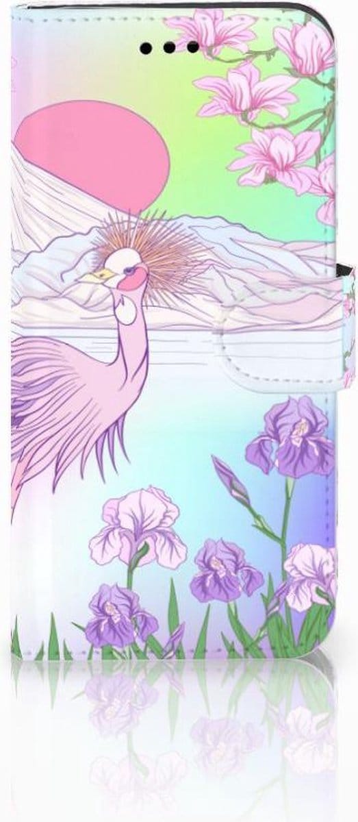 Huawei P10 Lite Telefoonhoesje met Pasjes Bird
