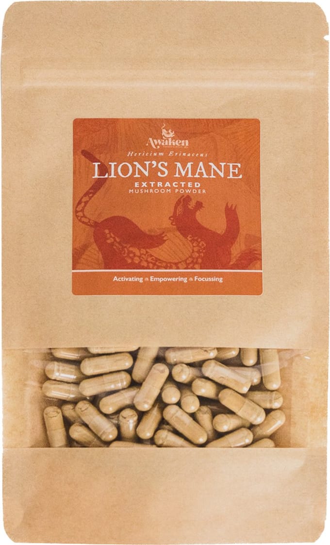 Awaken – Lion’s Mane Paddenstoelen Extract Capsules