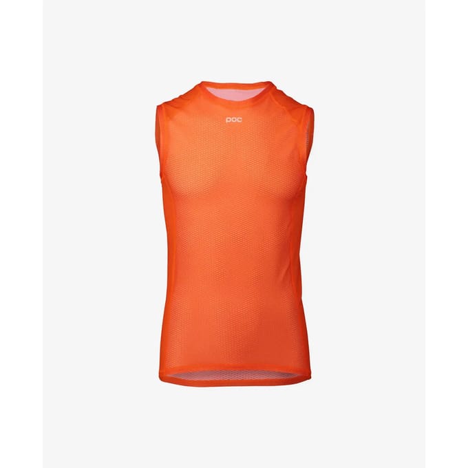 Poc Essential Layer Mouwloos Basislaag Oranje L Man