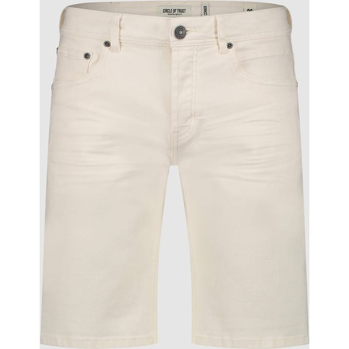 Circle of Trust Connor Denim Short Antique White Größe: 26 | Kurze Sporthosen Outlet | Herren | Blau