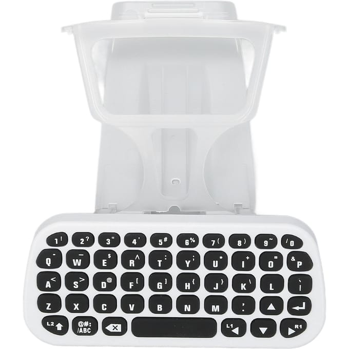 Voor PS5 Draadloos Toetsenbord Draagbare Mini Gamepad Chatbord Draadloos Bluetooth 3.0 Toetsenbord