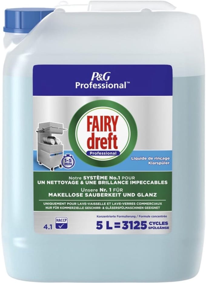 Dreft Fairy Spoelglans Professional - 5 Liter